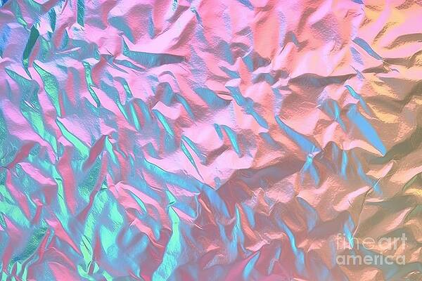 Crumpled Holographic Film Pattern