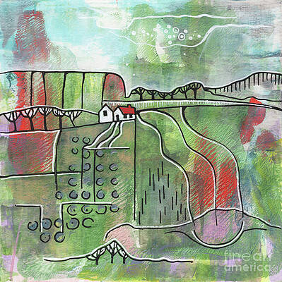 seasonal landscape - spring by Ariadna De Raadt seasonal landscape - spring by Ariadna De Raadt