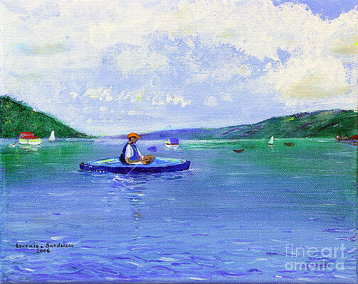 Skaneateles Lake Kayak by Lorraine Sanderson Skaneateles Lake Kayak by Lorraine Sanderson