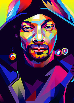 Snoop Dogg Poster  by Ian Edwards