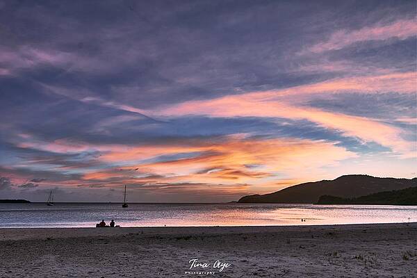 Sunset at Brewers Bay by Tina Aye Sunset at Brewers Bay by Tina Aye