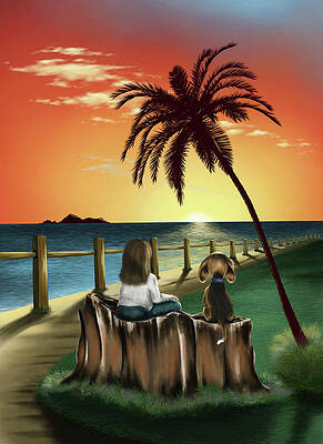 Beach Sunset Drawings Fine Art America How to draw sunset on beach. beach sunset drawings fine art america
