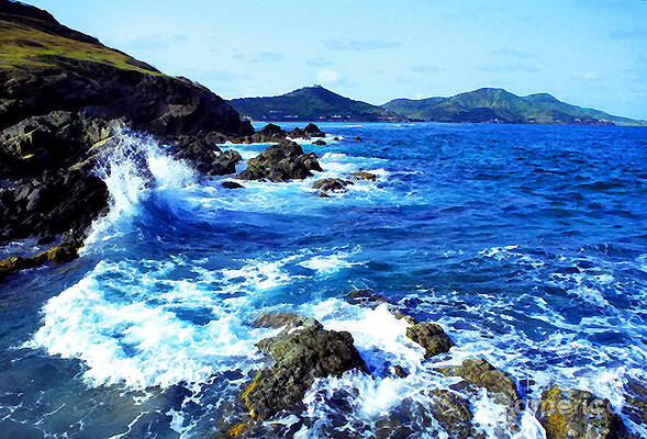 Surf along the South Shore Road by Thomas R Fletcher Surf along the South Shore Road by Thomas R Fletcher