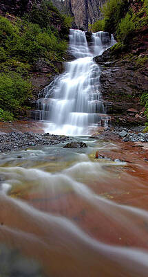 Wall Art - Photograph - Telluride Falls by Bob Falcone