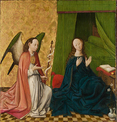 The Annunciation Print by South Netherlandish Painter