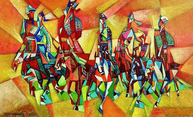 The Joy of Naadam by Adiyabazar Nyam