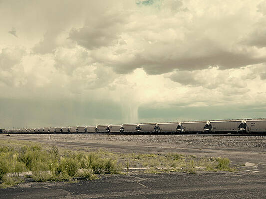 The Long Train and Rain by Grace Art Photography The Long Train and Rain by Grace Art Photography
