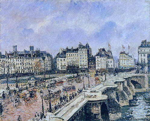 Pont Neuf a Paris Painting by Thor Wickstrom - Fine Art America
