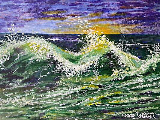 The Turbulent Sea by Larry Whitler The Turbulent Sea by Larry Whitler