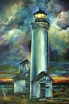Wall Art - Painting - Tibbetts Point #1 by Michael Lang
