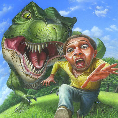 Dinosaurs Kids Paintings Page 3 Of 3 Fine Art America