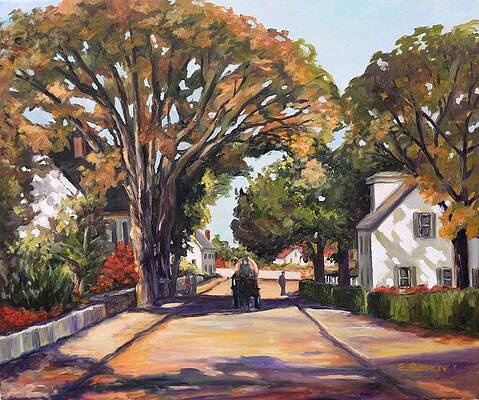 Upper Main St, Rockport after Anthony Thieme by Eileen Patten Oliver Upper Main St, Rockport after Anthony Thieme by Eileen Patten Oliver