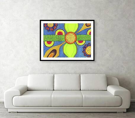 Wall Art - Mixed Media - DESIGN 2 visualization  by Lorena Cassady