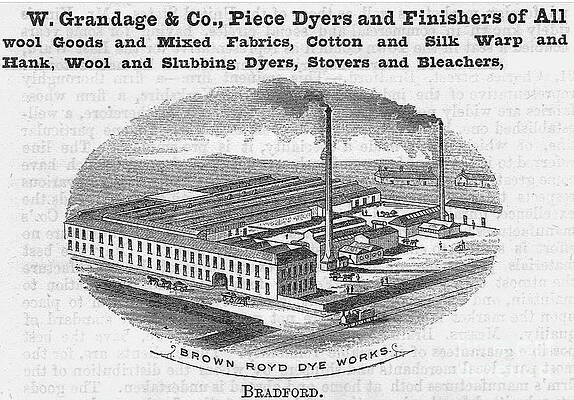 W. Grandage and company, piece dyers and finishers, wool goods. mixed fabrics, cotton, silk wrap, wo by Mick Flynn W. Grandage and company, piece dyers and finishers, wool goods. mixed fabrics, cotton, silk wrap, wo by Mick Flynn