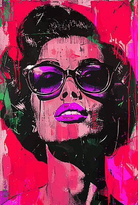 Wall Art - Digital Art - Where Did The Money Go Red #1 by Printed View