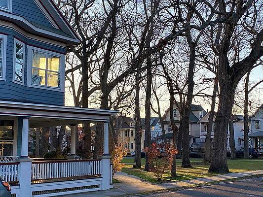 Winter Evening Light 3 by Ellen Paull Winter Evening Light 3 by Ellen Paull
