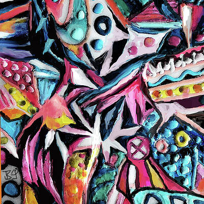 Zentangle - Detail by Jean Batzell Fitzgerald Zentangle - Detail by Jean Batzell Fitzgerald