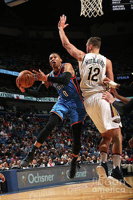 Wall Art - Photograph - Russell Westbrook #10 by Layne Murdoch