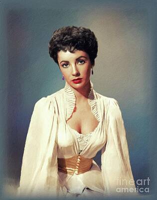 Elizabeth Taylor, Hollywood Legend by John Springfield Elizabeth Taylor, Hollywood Legend by John Springfield