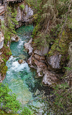Johnston Canyon by Tommy Farnsworth Johnston Canyon by Tommy Farnsworth