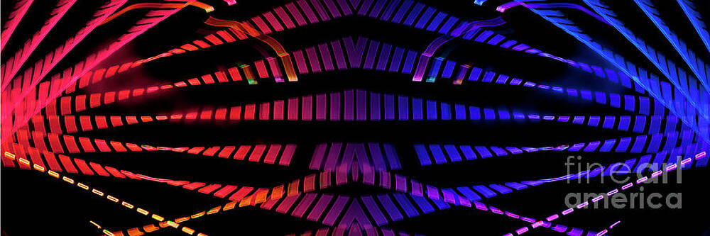 Kaleidoscope of lights in motion by Anthony Totah Kaleidoscope of lights in motion by Anthony Totah