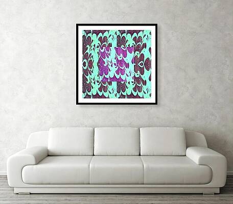 Wall Art - Mixed Media - CATALINA ABSTRACT visualization by Lorena Cassady