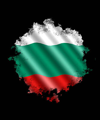 Flag Of Bulgaria Art - Pixels
