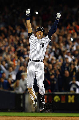 Wall Art - Photograph - Derek Jeter #13 by Elsa