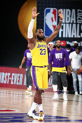Wall Art - Photograph - Lebron James #137 by Nathaniel S. Butler