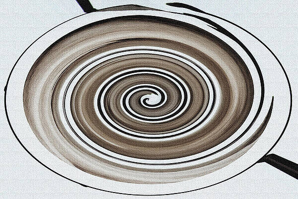 Wall Art - Digital Art - Hand Painted Abstract Abstraction #14 by Tom Janca