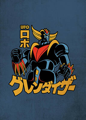 148 Grendizer Jap by Yexart Design 148 Grendizer Jap by Yexart Design
