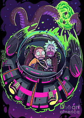 Rick And Morty  by Nam Sary