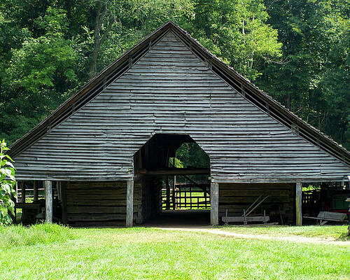 Wall Art - Photograph - 1800s Main Barn by Flees Photos