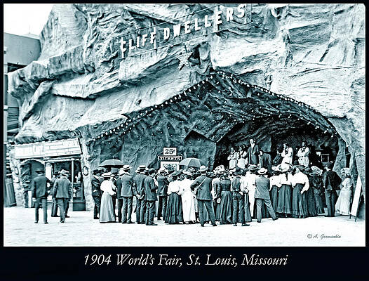 1904 Worlds Fair, Cliff Dwellers Exhibit by A Macarthur Gurmankin 1904 Worlds Fair, Cliff Dwellers Exhibit by A Macarthur Gurmankin
