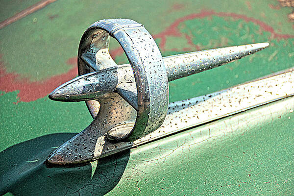 1950 Buick Roadmaster Eight Dynaflow Hood Ornament 2 by Kristia Adams 1950 Buick Roadmaster Eight Dynaflow Hood Ornament 2 by Kristia Adams