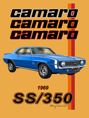 1969 camaro drawing proportions