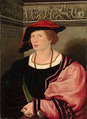 Benedikt von Hertenstein Print by Hans Holbein the Younger