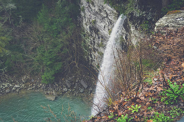 Cane Creek Falls on a Rainy Day by Heather Bettis Photography Cane Creek Falls on a Rainy Day by Heather Bettis Photography