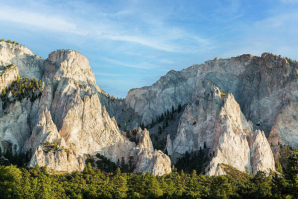 Tourism Photograph - Chalk Cliffs Of Mt Princeton Colorado #2 by Steven Heap