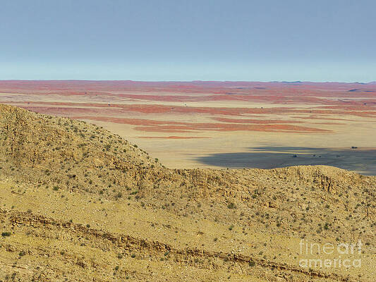 Wall Art - Photograph - Desert landscape from the C14 Road to Walvis Bay, Namibia #2 by Sami Sarkis Photography