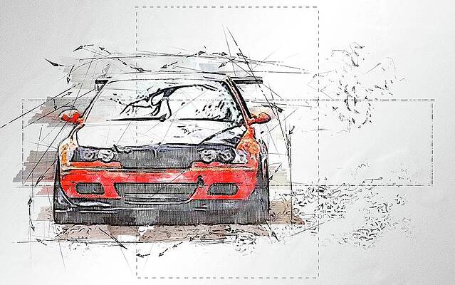 BMW M3 WHITE RED BLUE Cars Large Wall Canvas Picture ART AU539 UNFRAMED MATAGA . 