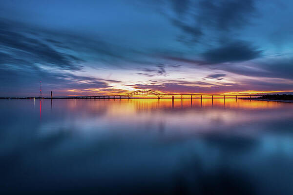 Fire Island Inlet Bridge by John Randazzo Fire Island Inlet Bridge by John Randazzo