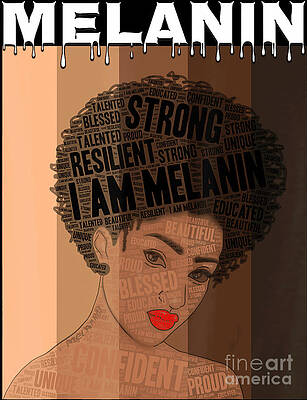 Digital Download Print Black Girl Magic African American Wall Art Afro Art Hair Black Woman Art FOR BROWN GIRLS 6