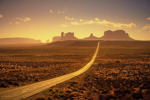 Monument Valley Highway by Alan Copson Monument Valley Highway by Alan Copson