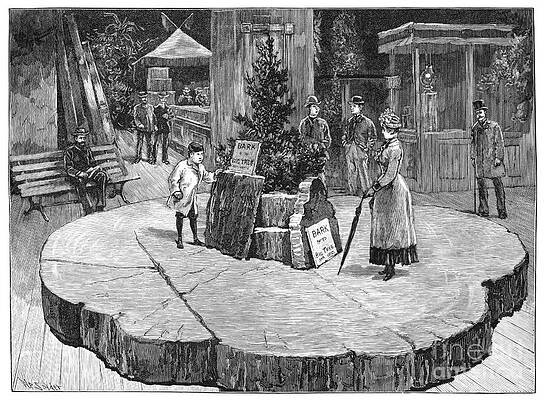 Wall Art - Drawing - New Orleans Fair, 1885 by John Durkin