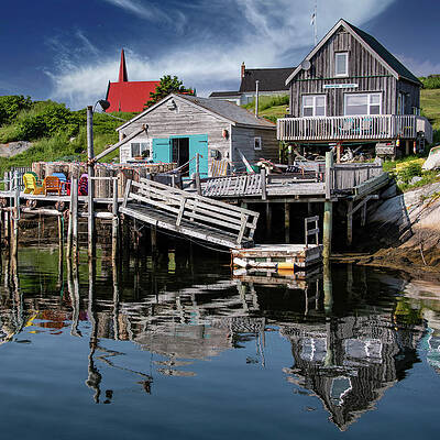 Peggy's Cove by Steve Snyder Peggy's Cove by Steve Snyder