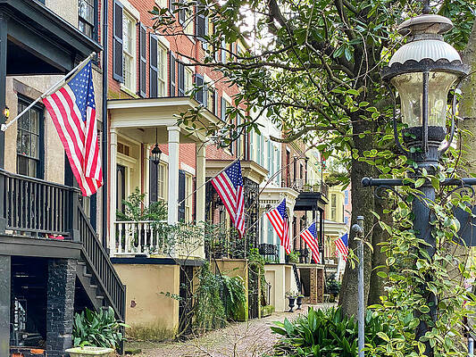 Porches of Savannah, Georgia by Dawna Moore Porches of Savannah, Georgia by Dawna Moore