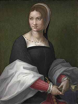 Portrait of a Woman Print by Andrea del Sarto