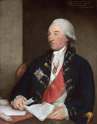 Sir John Dick Print by Gilbert Stuart