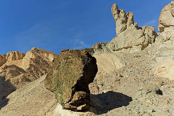 Wall Art - Photograph - Twenty Mule Team Boulder #2 by Tom Daniel